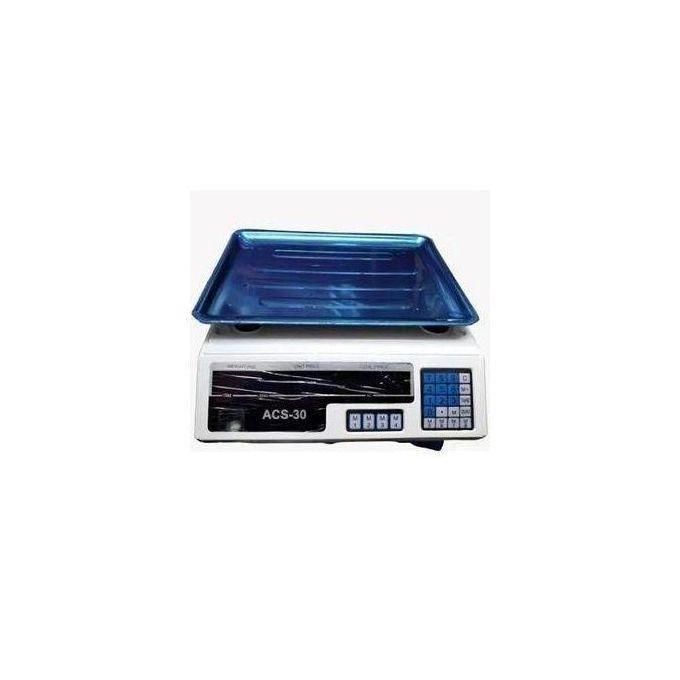 Acs 30kgs flat Digital Computing scale - Buy in Nairobi Kenya